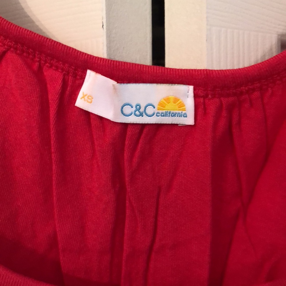 C&C California | Boho Red Tunic - image 2